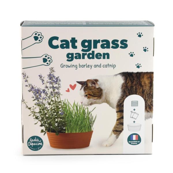 Radis et Capucine - Coffret Herbe à Chat - MEDIA_PACKAGING_VERSO